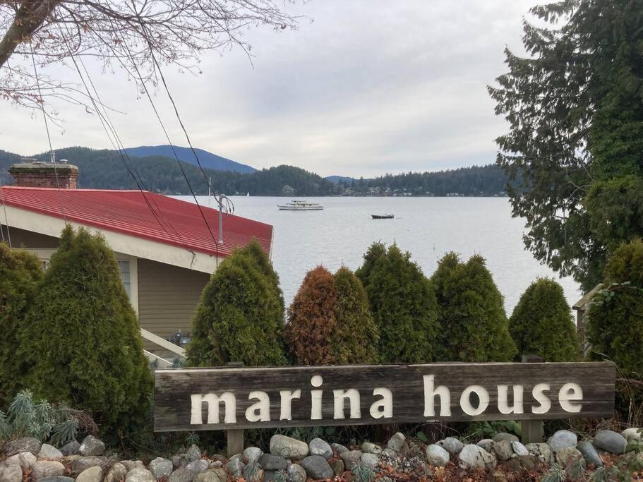 Iconic 3-Story Waterfront 'Marina House' W/ View Villa Gibsons Exteriör bild